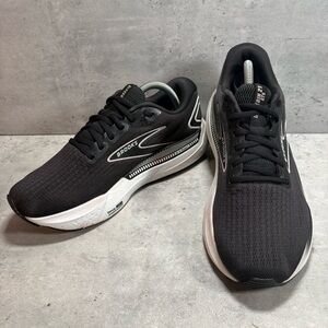 Brooks Glycerin GTS 21 Women's Size 10.5B Black/White Running Shoes 1204091B090